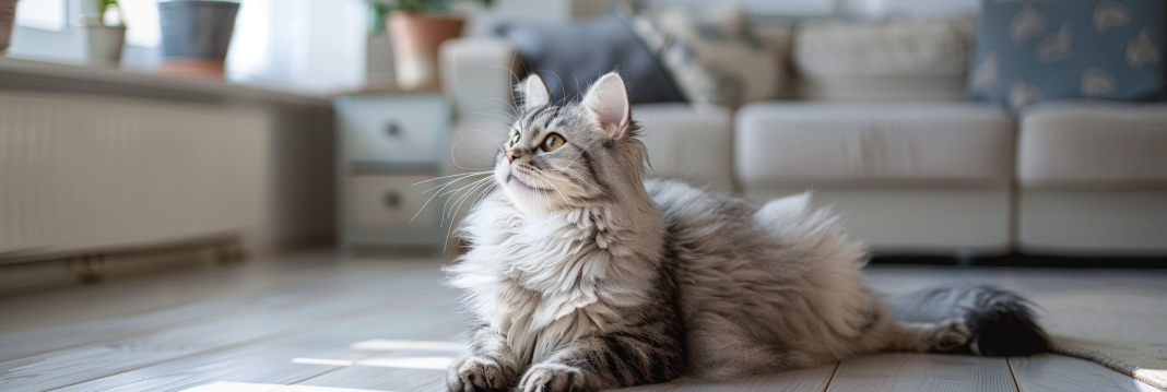 Cat being judged at an international cat show with focus on responsible exhibiting